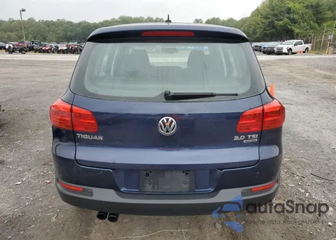 2013 Volkswagen Tiguan S из США, поврежденный, VIN WVGBV7AX3DW539578